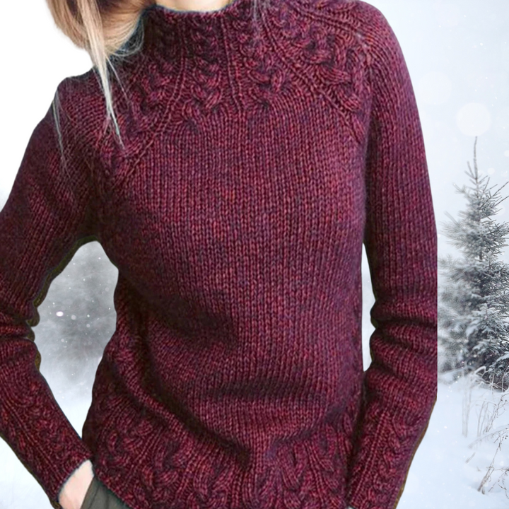 Olivia Sydney - Elegant High Neck Sweater