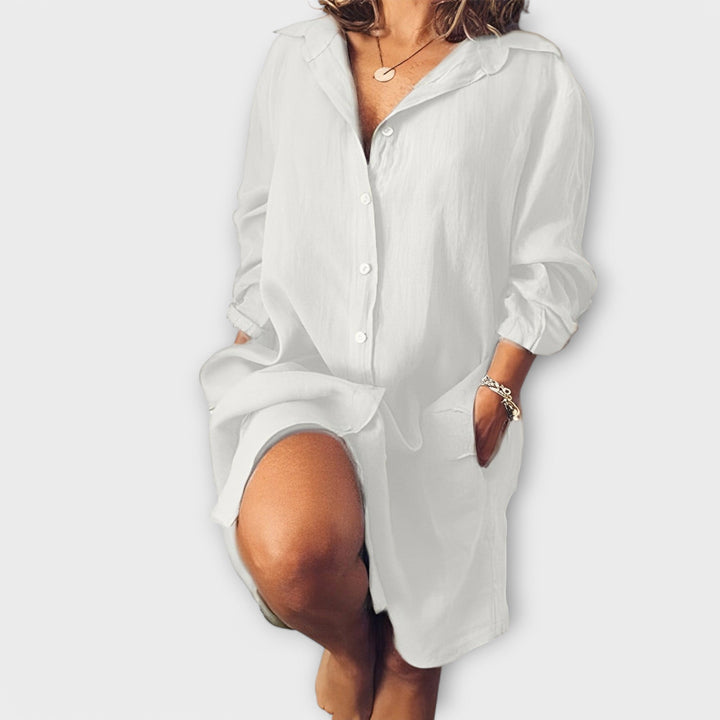 Olivia Sydney - Casual Linen Blouse