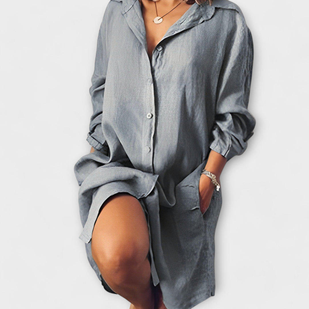 Olivia Sydney - Casual Linen Blouse