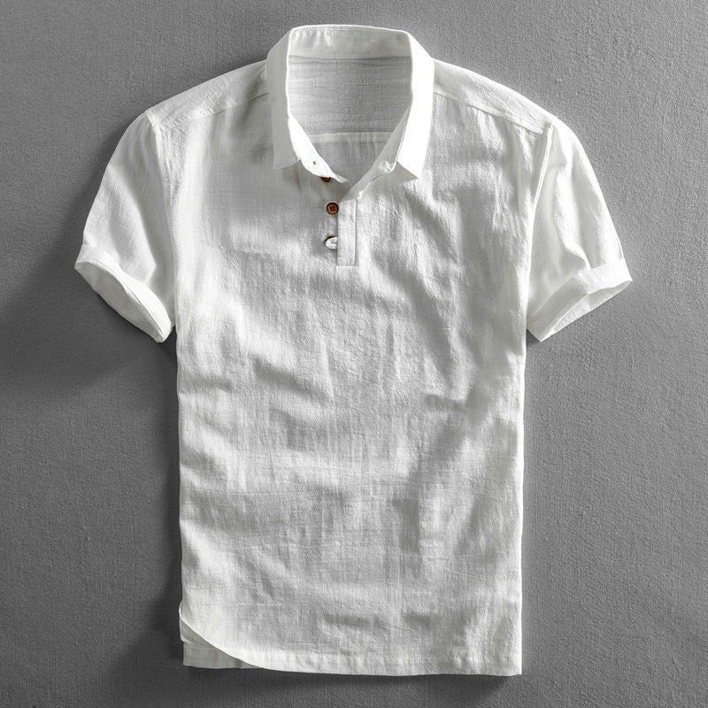 Olivia Sydney - Linen Polo Shirt