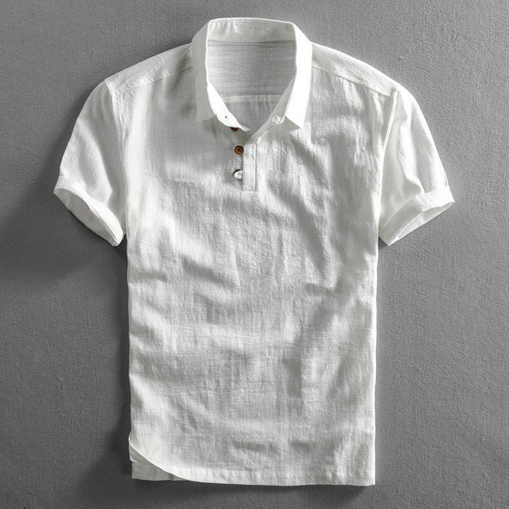 Olivia Sydney - Linen Polo Shirt