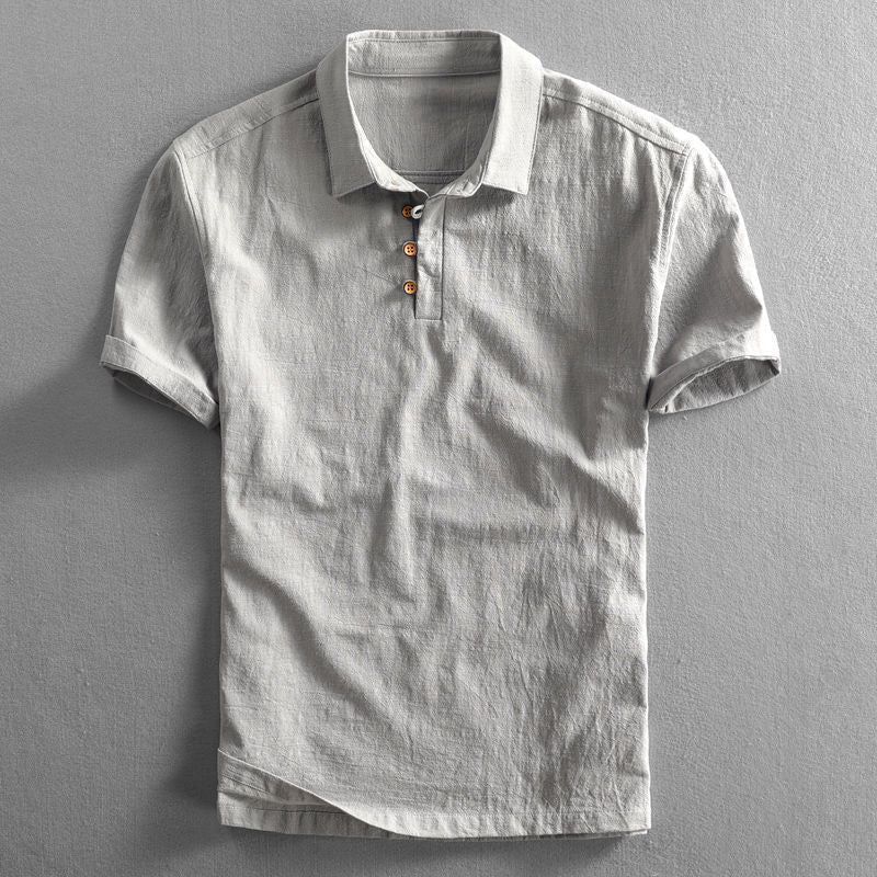 Olivia Sydney - Linen Polo Shirt