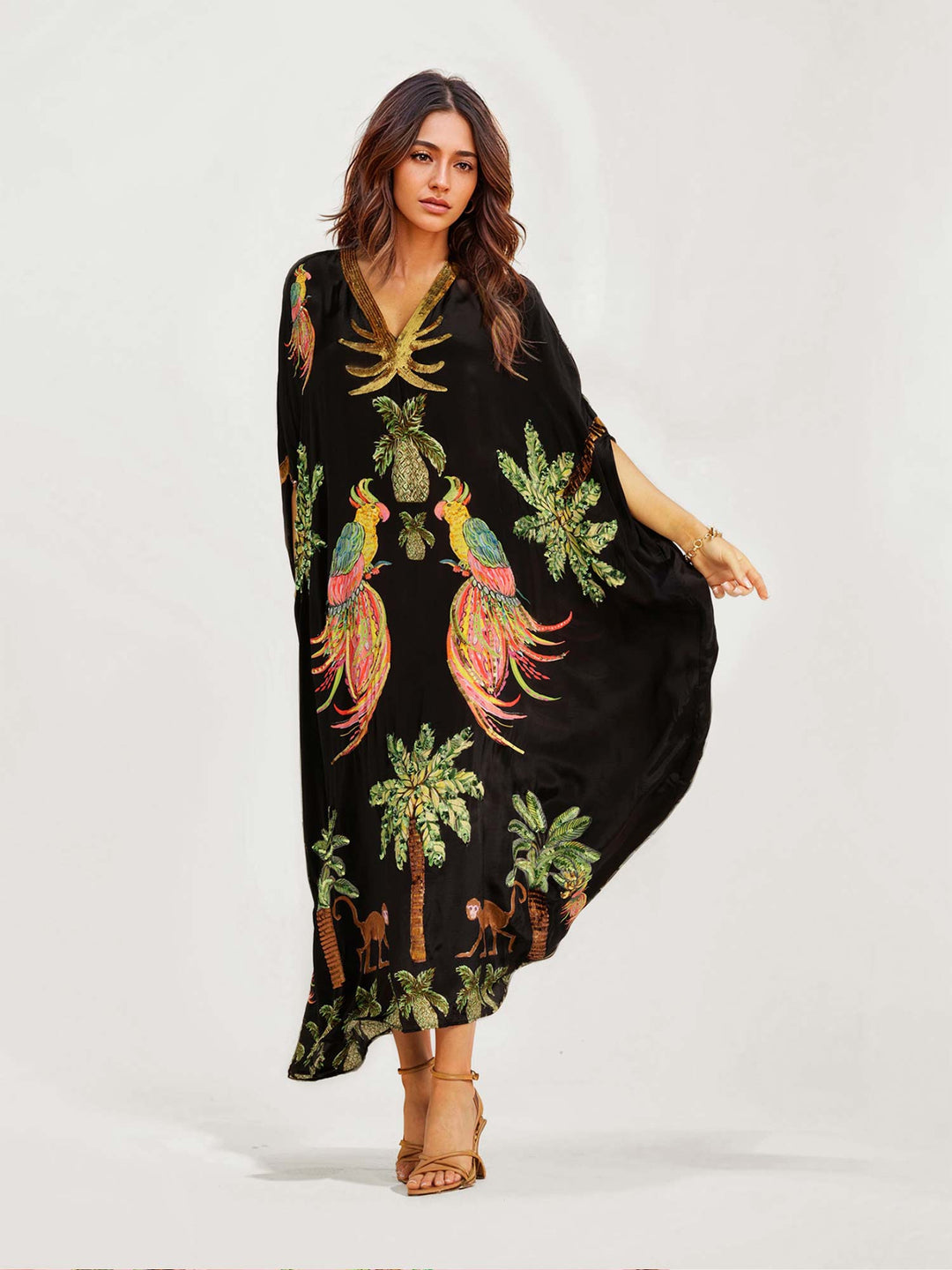 Olivia Sydney - Long Printed Dress