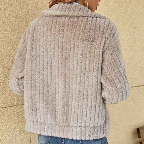 Olivia Sydney - Elegant Plush Cardigan