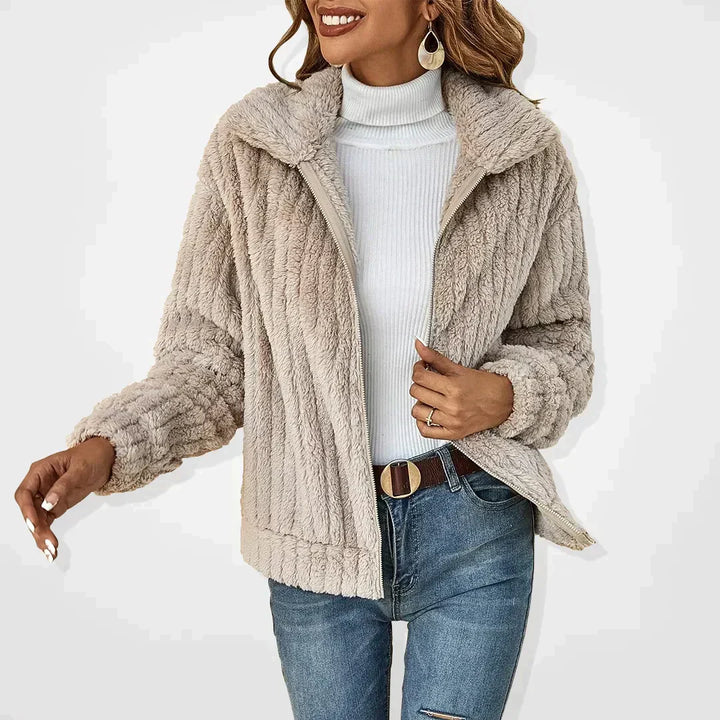 Olivia Sydney - Elegant Plush Cardigan