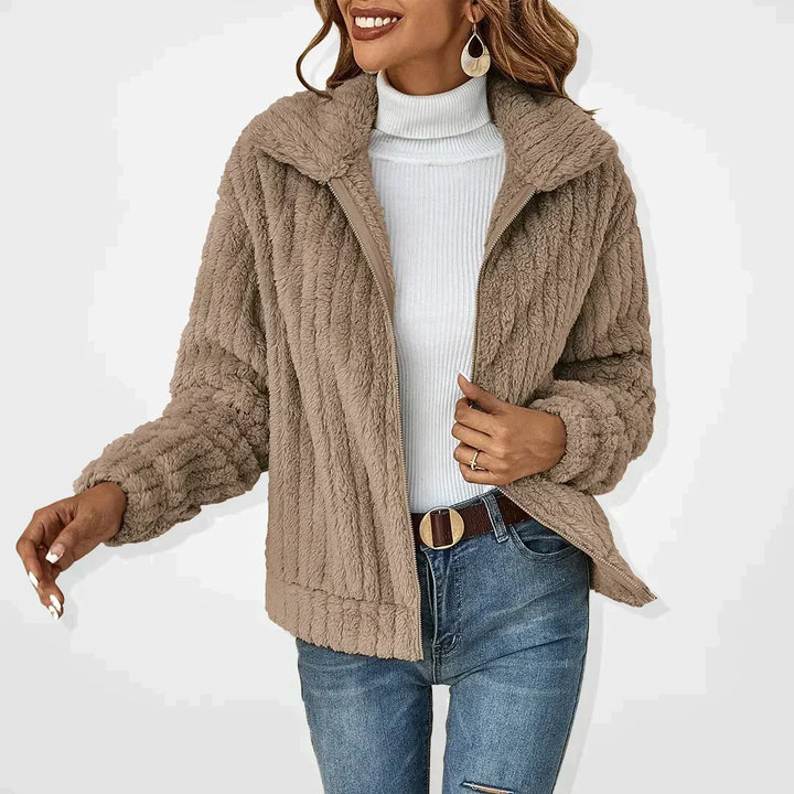 Olivia Sydney - Elegant Plush Cardigan