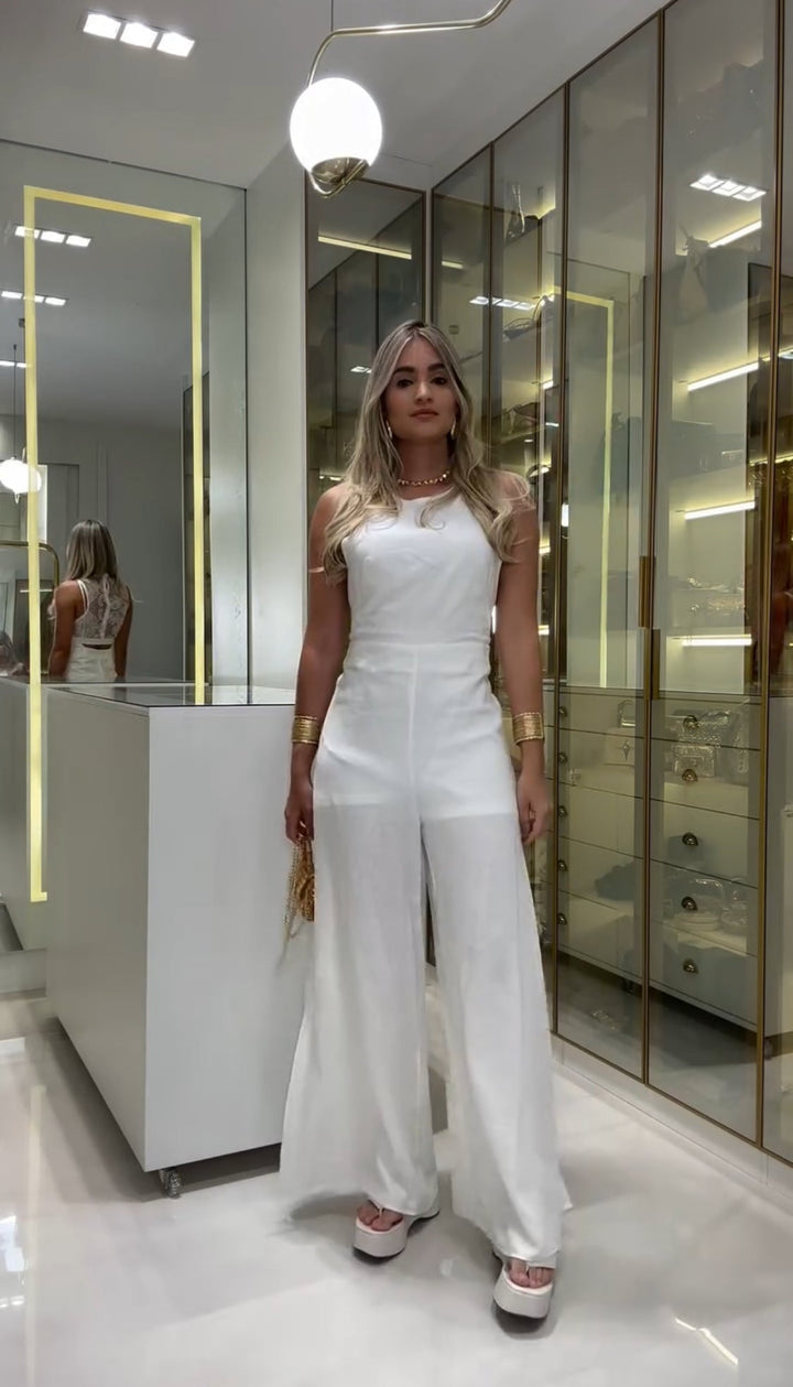 Olivia Sydney - Lace Jumpsuit
