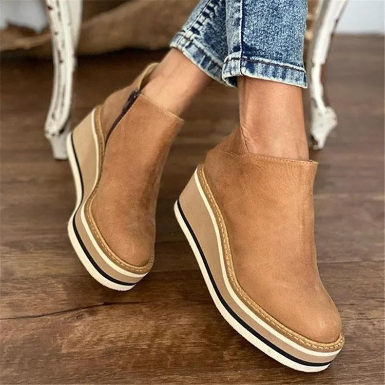 Olivia Sydney - Elegant Autumn Ankle Boots