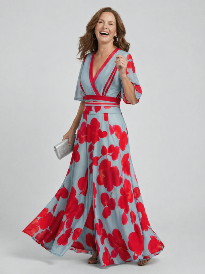 Olivia Sydney - Floral Flowing Maxi Dress