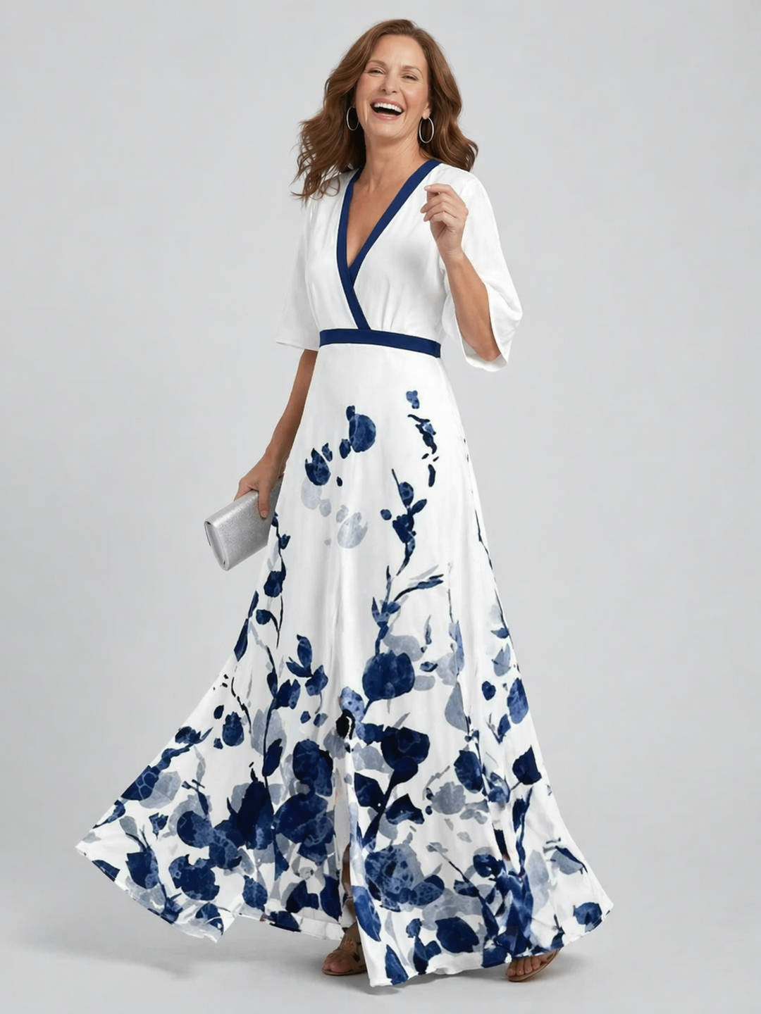 Olivia Sydney - Floral Flowing Maxi Dress