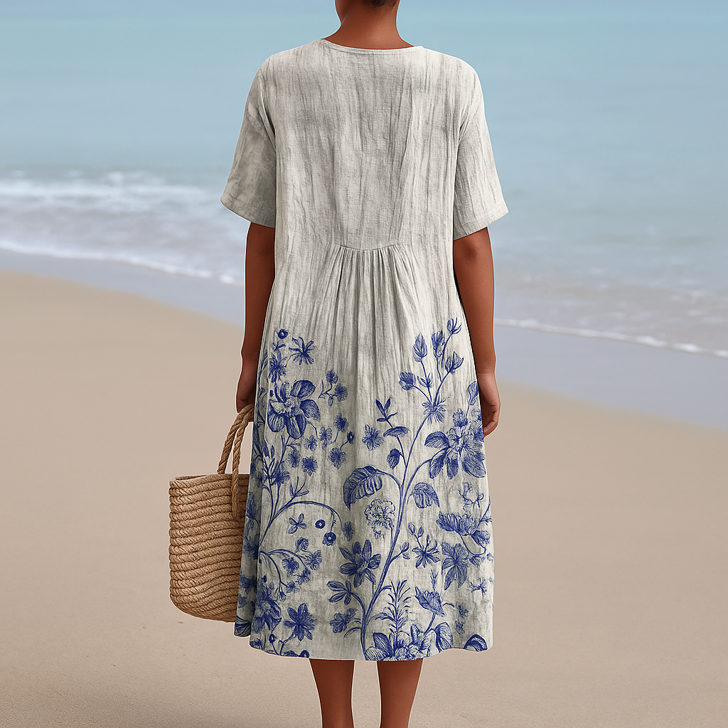 Olivia Sydney - Porcelain Print Dress