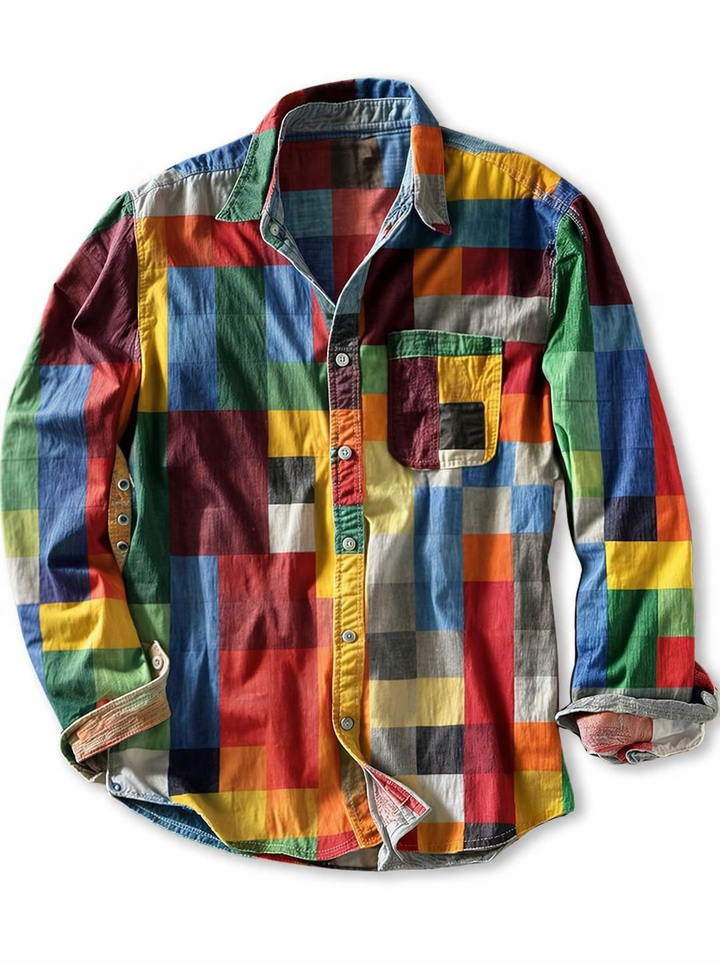 Olivia Sydney - Comfortable Mosaic Shirt
