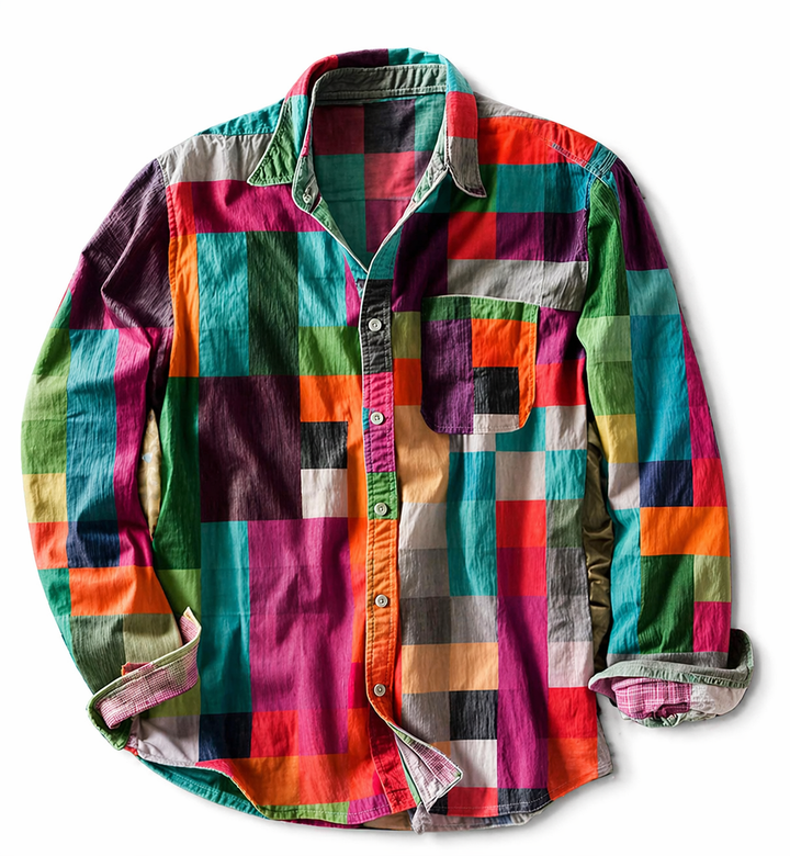 Olivia Sydney - Comfortable Mosaic Shirt