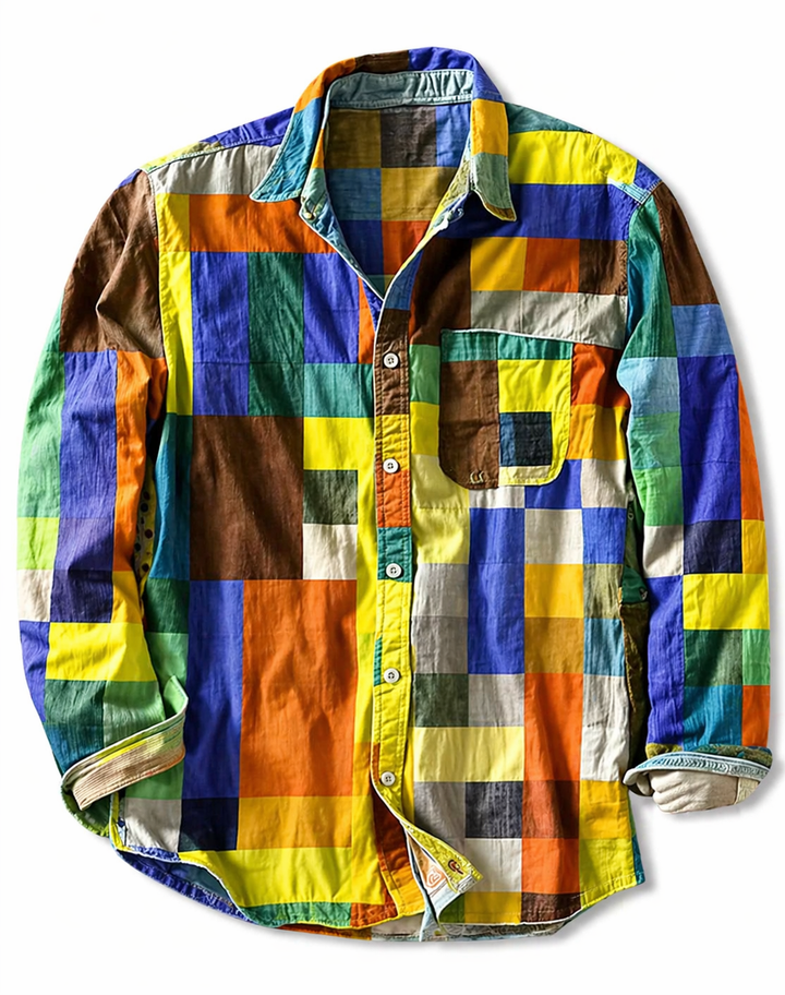 Olivia Sydney - Comfortable Mosaic Shirt