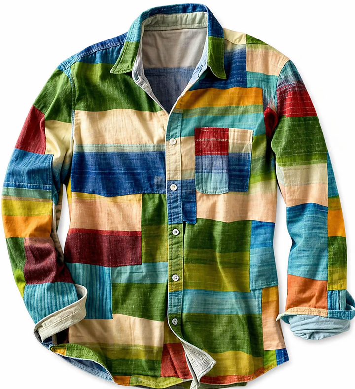 Olivia Sydney - Comfortable Mosaic Shirt