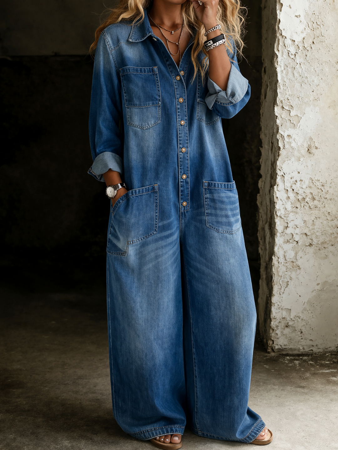 Olivia Sydney - Relaxed and Comfortable Jumpsuit