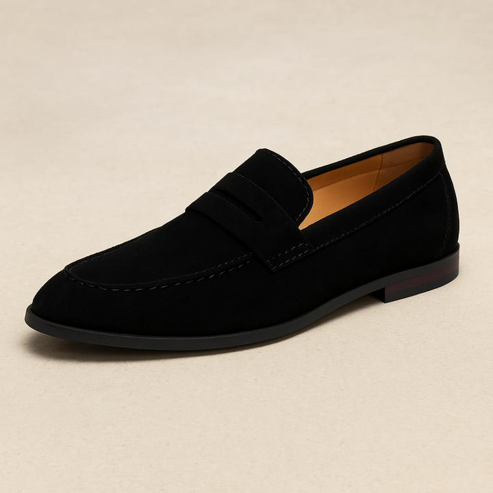 Olivia Sydney - Suede Penny Loafers