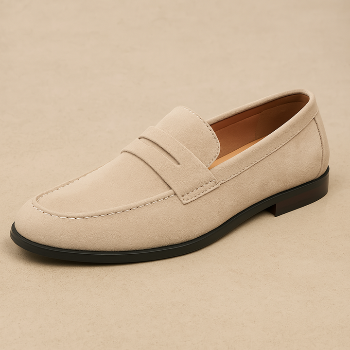 Olivia Sydney - Suede Penny Loafers