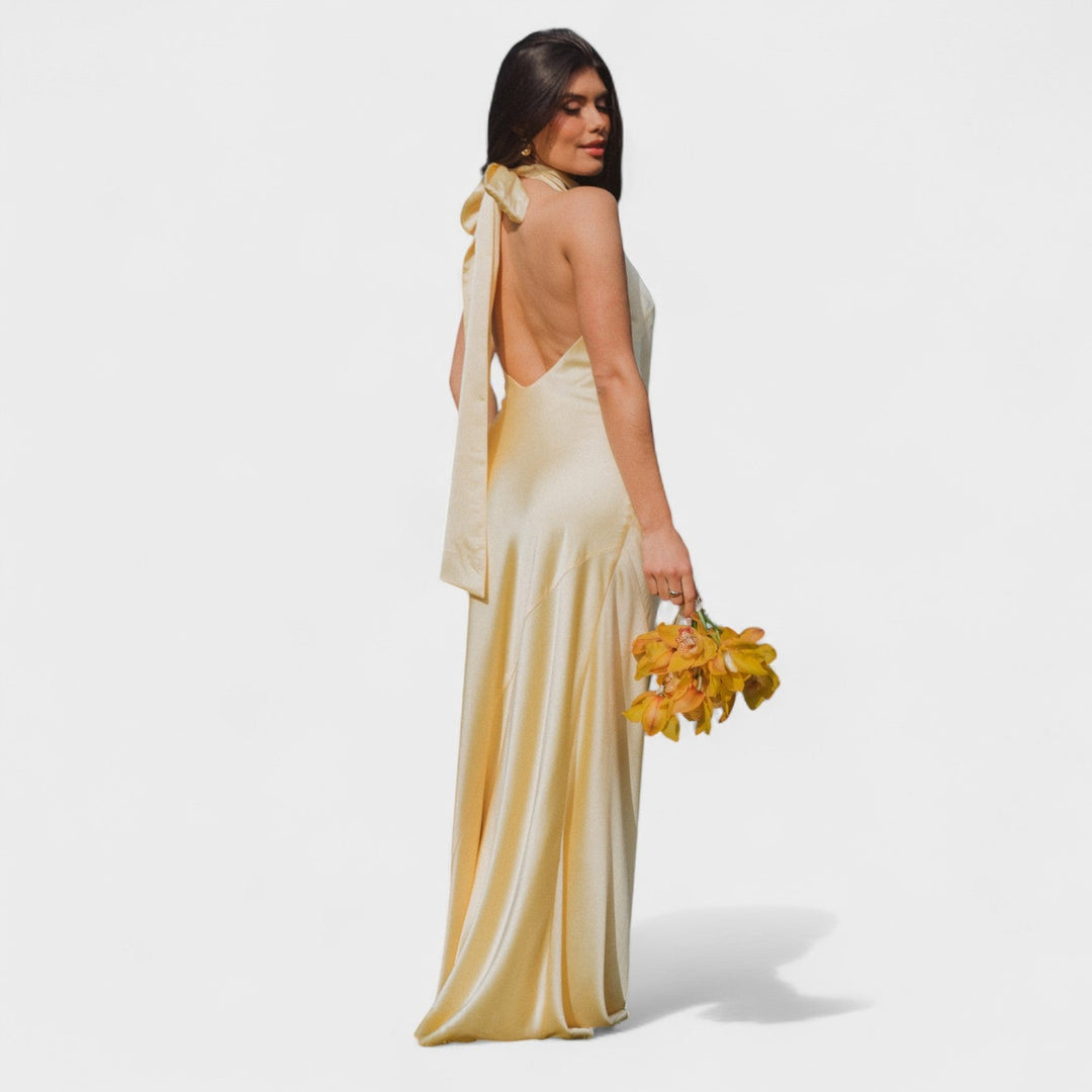 Olivia Sydney - Satin Bow Dress