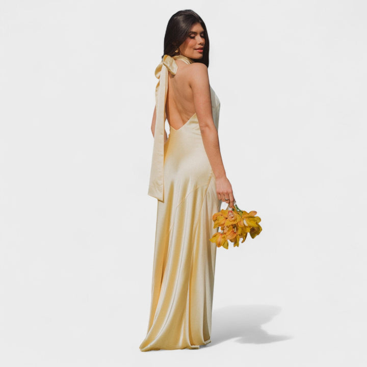 Olivia Sydney - Satin Bow Dress