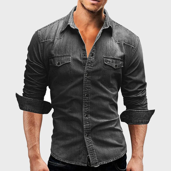 Olivia Sydney - Elegant Denim Shirt