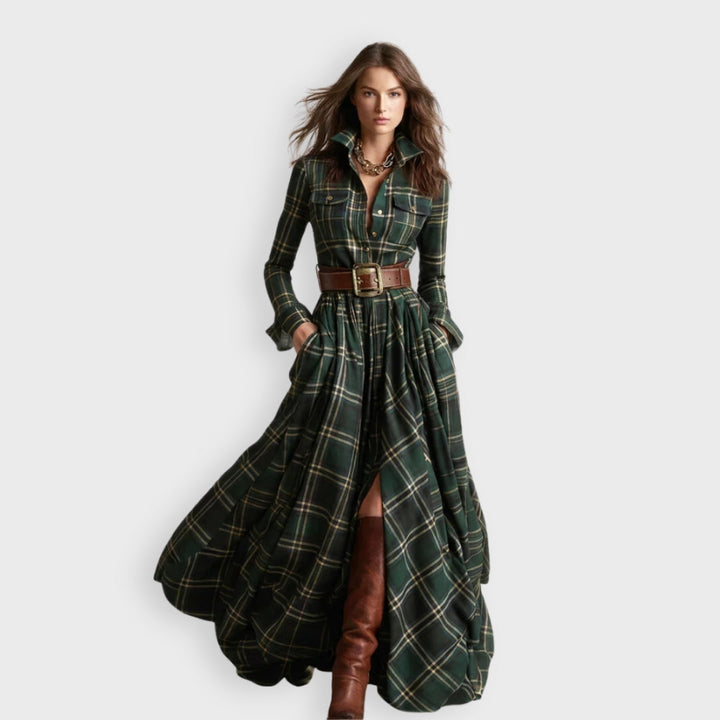 Olivia Sydney - Belted Shirt Dress