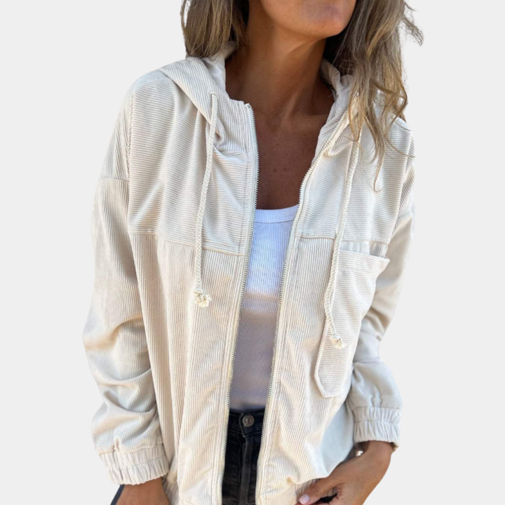 Olivia Sydney - Velvet Hooded Coat