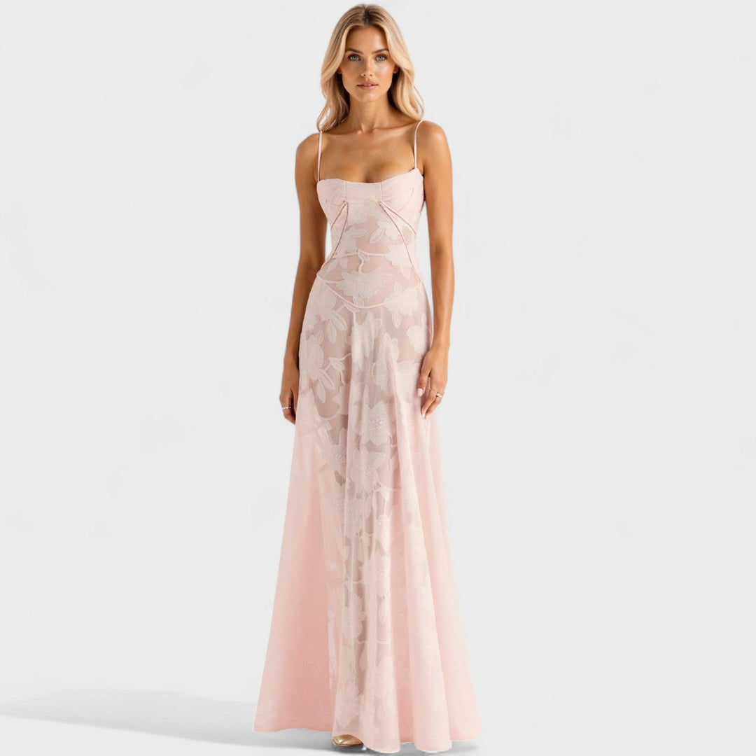 Olivia Sydney - Floral Lace Maxi Dress