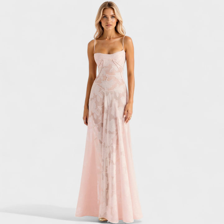 Olivia Sydney - Floral Lace Maxi Dress