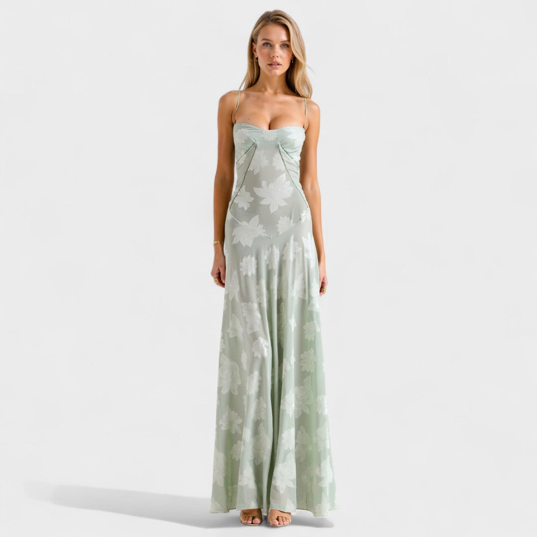 Olivia Sydney - Floral Lace Maxi Dress