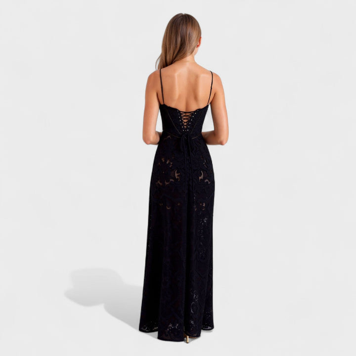 Olivia Sydney - Floral Lace Maxi Dress