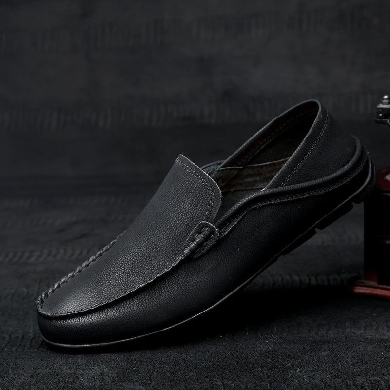 Olivia Sydney - Leather Driving Loafers