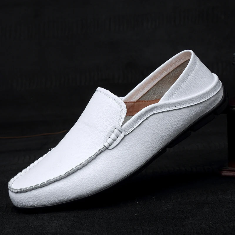 Olivia Sydney - Leather Driving Loafers