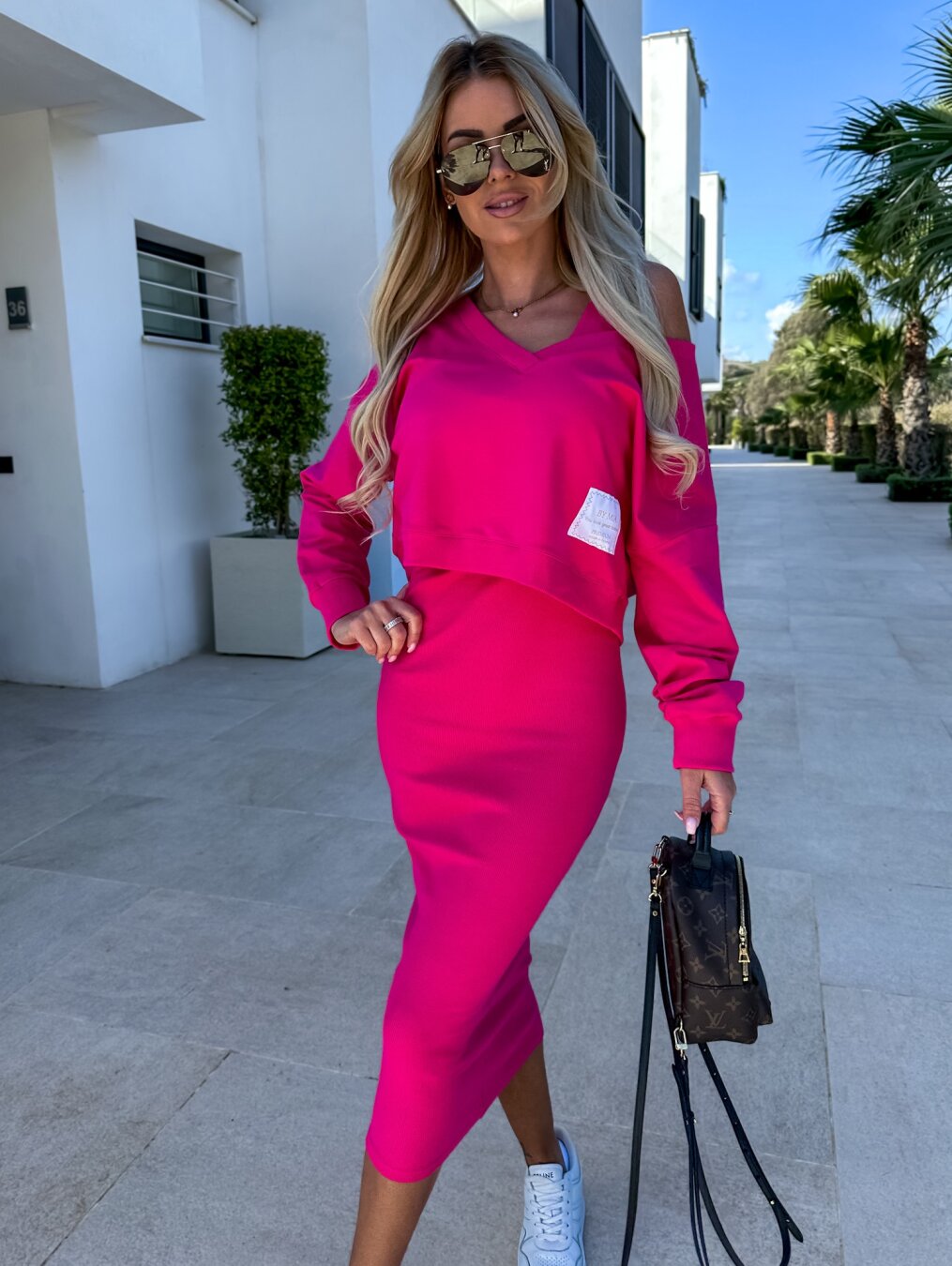 Olivia Sydney - Sweater and Casual Dress Set