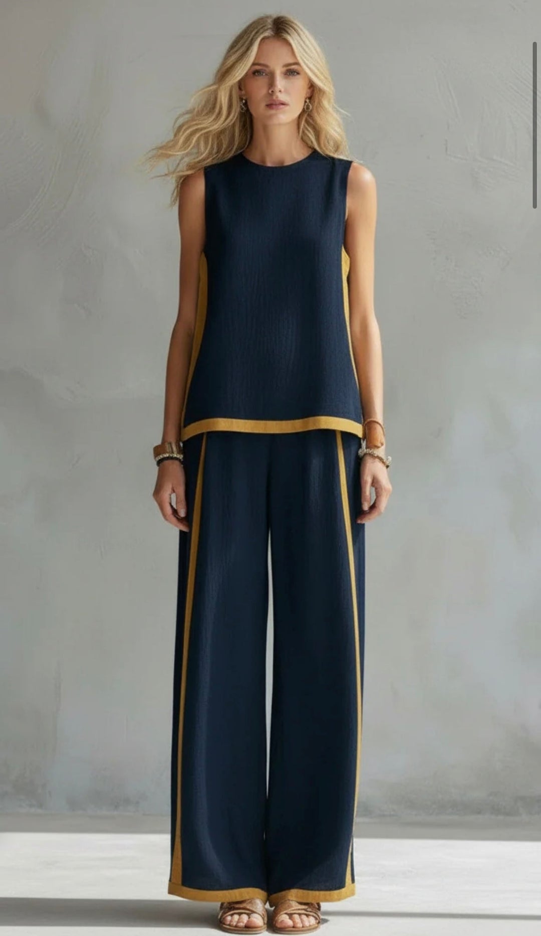 Olivia Sydney - Elegant Cotton and Linen Set