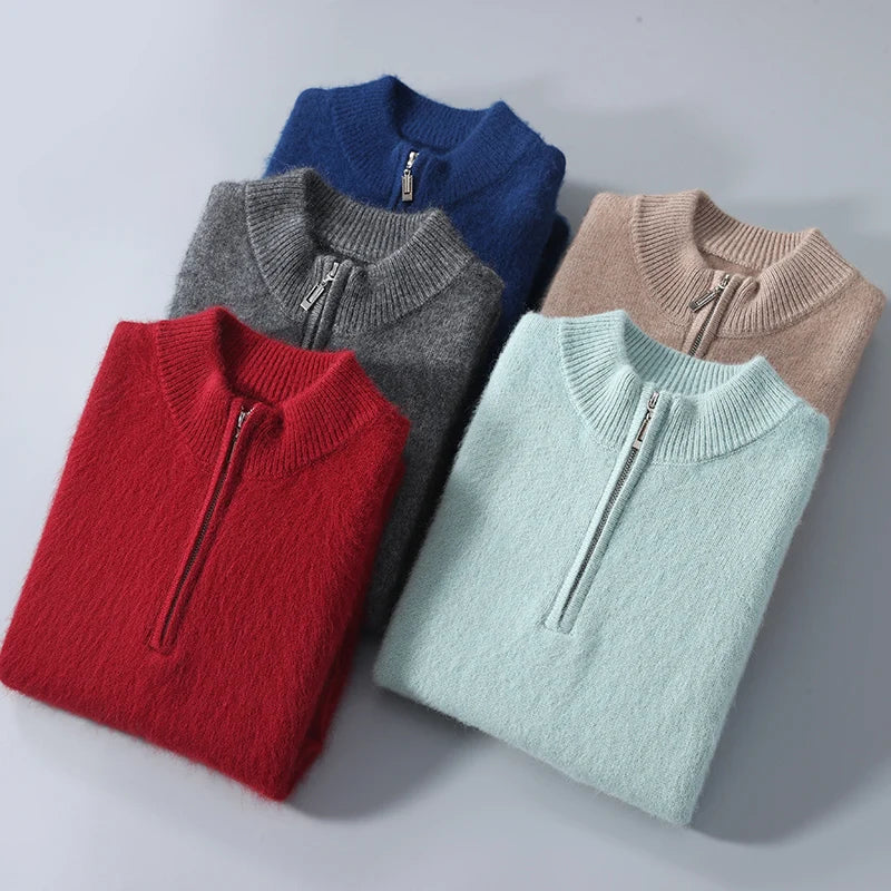 Olivia Sydney - Cashmere Zip-Up Coat