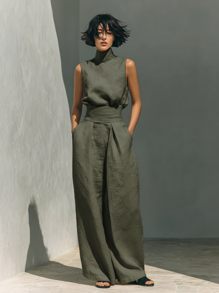 Olivia Sydney - Minimalist Cotton and Linen Set
