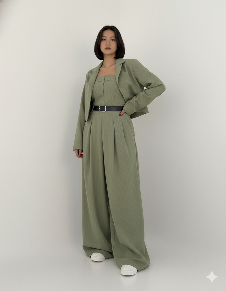 Olivia Sydney - Elegant Bustier Set with Jacket