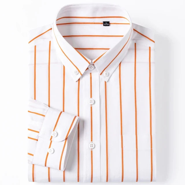 Olivia Sydney - Elegant Striped Cotton Shirt