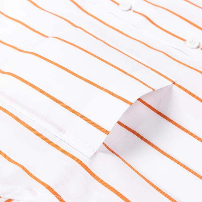 Olivia Sydney - Elegant Striped Cotton Shirt