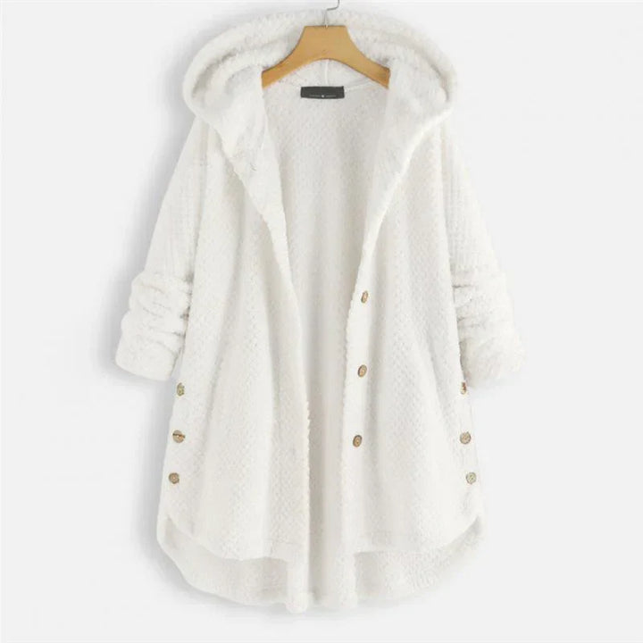 Olivia Sydney - Ribbed Hooded Coat