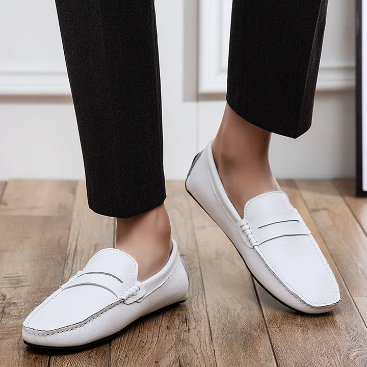Olivia Sydney - Casual Summer Leather Loafers