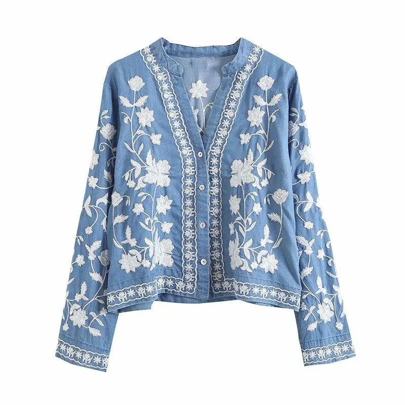 Olivia Sydney - Elegant Floral Cardigan