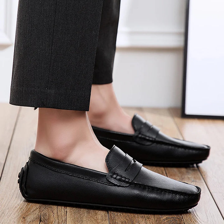 Olivia Sydney - Casual Summer Leather Loafers