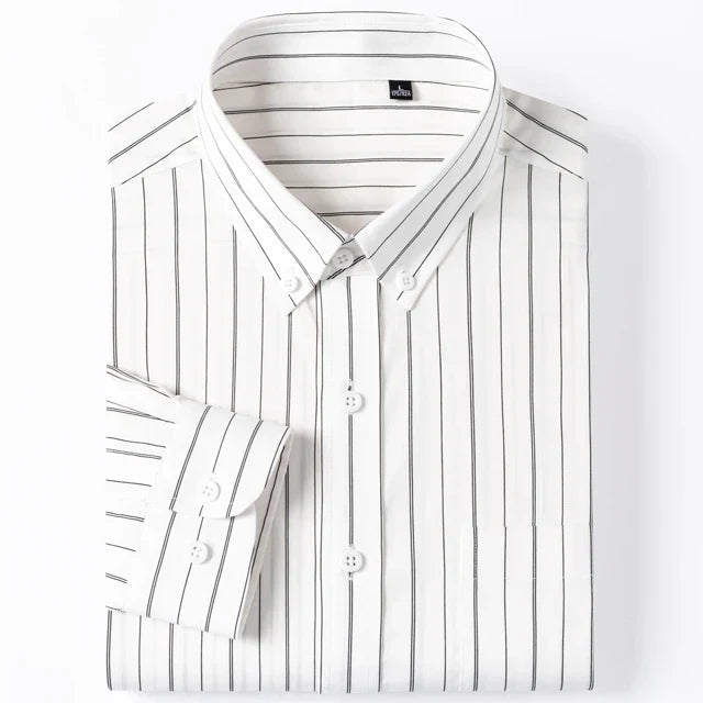 Olivia Sydney - Elegant Striped Cotton Shirt