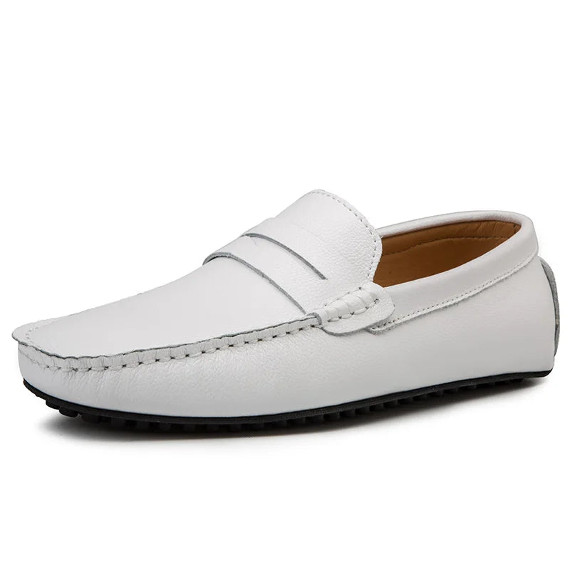 Olivia Sydney - Casual Summer Leather Loafers