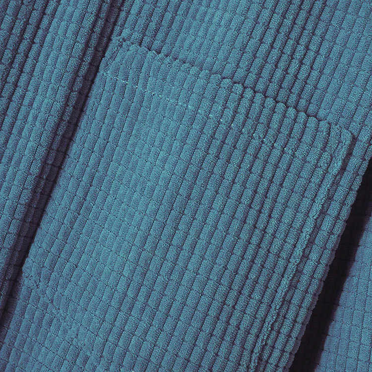Olivia Sydney - Hooded Corduroy Shirt with Buttons