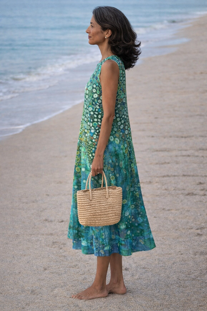Olivia Sydney - Oceanic Printed Midi Dress