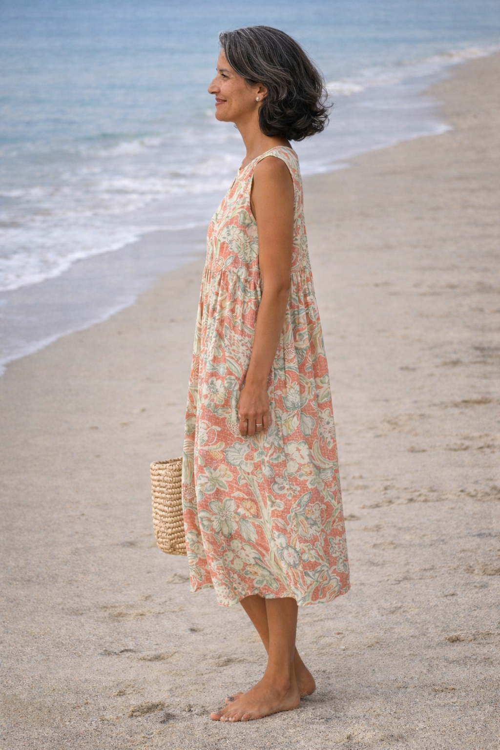 Olivia Sydney - Printed Midi Dress