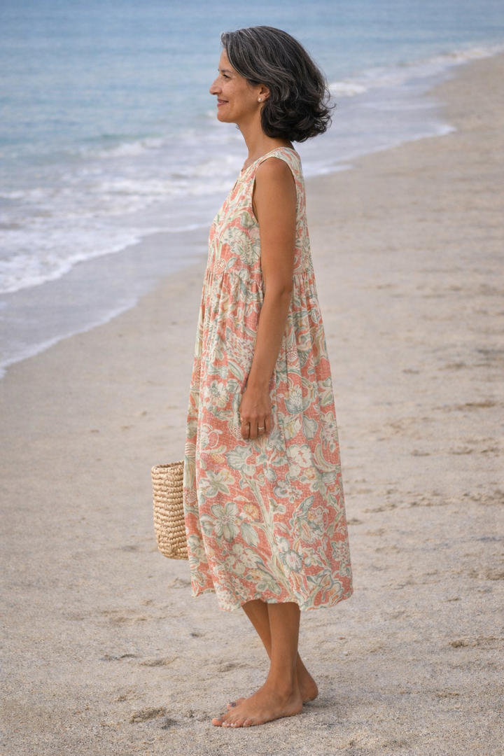 Olivia Sydney - Printed Midi Dress